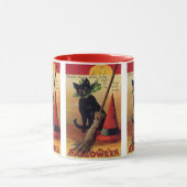  zwarte kat, Witch's kamer en Pet Mok (Midden)