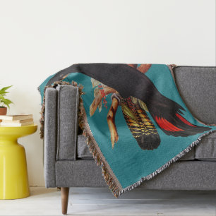  zwarte katkatoeno   Elizabeth Gould 1800 Pos Deken