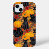 Zwarte katten en pompoenen 2 Case-Mate iPhone case (Achterkant)