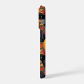 Zwarte katten en pompoenen 2 iPhone hoesje (Linkerkant)