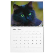 Zwarte katten kalender (Mar 2027)