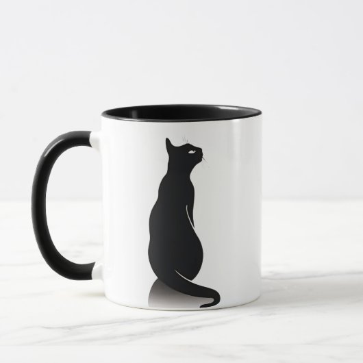 Zwarte katten mok (Links)