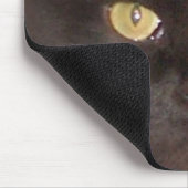 zwarte katten muismat (Hoek)