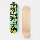 Zwarte katten Skateboards (Voorkant)