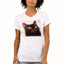 Zwarte katten zijn mooie T-shirt