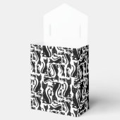 Zwarte kattencadeaus bedankdoosjes (Geopend)