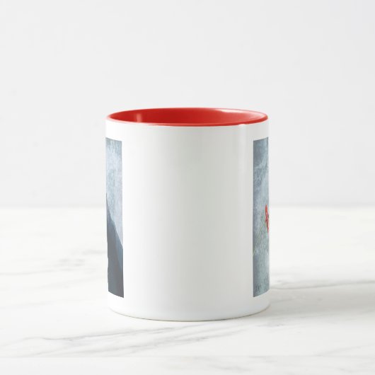 Zwarte kattenknipventilator mok (Midden)