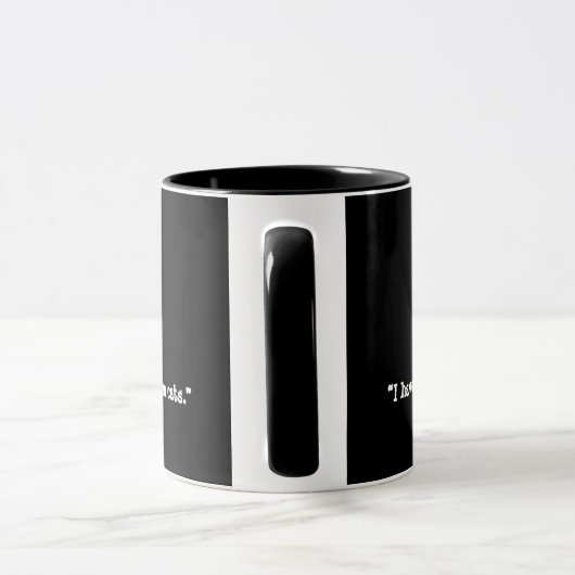 Zwarte kattenpride Mok! Mok (Handvat)