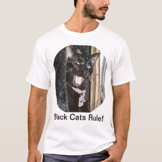 Zwarte Kattenregel! T-shirt