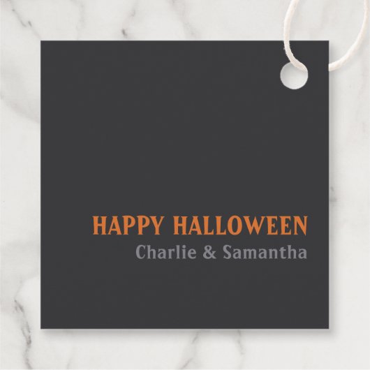 Zwarte katteproblemen Succes CC1156 Halloween Bedankjes Labels (Achterkant)