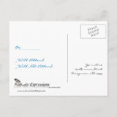 Zwarte Keltische Knoop Hoek Wijnstok RSVP Briefkaa Uitnodiging Briefkaart (Achterkant)