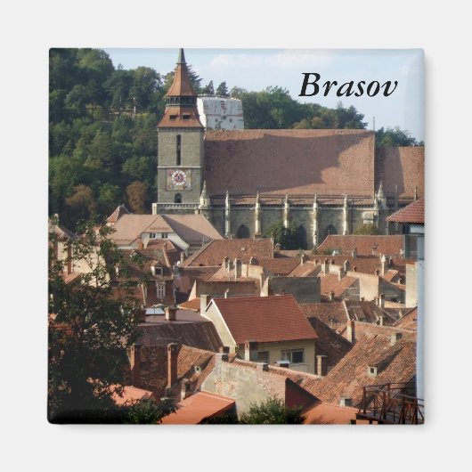 Zwarte Kerk Magneet (Voorkant)