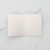 Zwarte Kersen Bruidsfeest Dankkaarten Bedankkaart (Binnen)