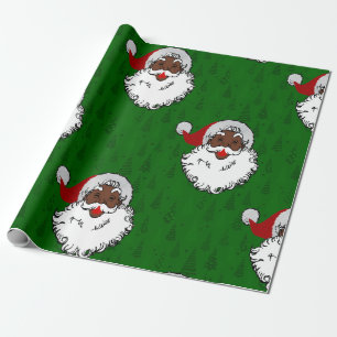 zwarte kerst cadeaupapier