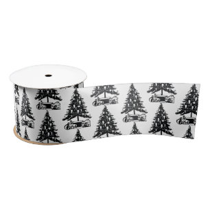  zwarte kerstboom lint