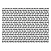  zwarte kerstboom tafelkleed (Voorkant (Horizontaal))