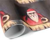 Zwarte Kerstmis: De kerstman is hier Cadeaupapier (Rol Hoek)