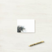 Zwarte Kerstmis Post-it® Notes (Op bureau)