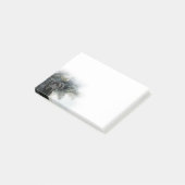 Zwarte Kerstmis Post-it® Notes (Schuin)