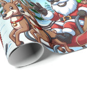 Zwarte kerstversiering - inpakpapier (Rol Hoek)