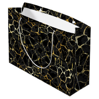 Zwarte Kintsugi Goudader Groot Cadeauzakje