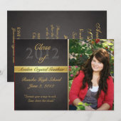  zwarte klasse van gradatie-uitvindingen kaart (Voorkant / Achterkant)