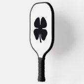 Zwarte Klaver pickleball paddle (Links)