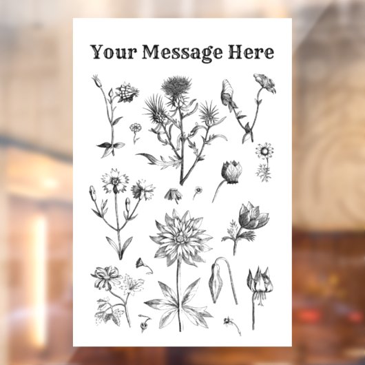 zwarte, kleine, vrije ventilator, eenvoudige rege raamsticker (Vel 2)