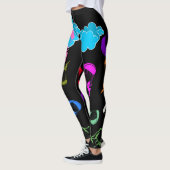 Zwarte kleurige leggings (Links)