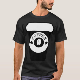 zwarte koffielabrador t-shirt