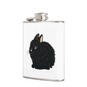 Zwarte Konijn Fles Heupfles (Links)