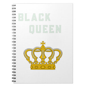 zwarte koningin notitieboek
