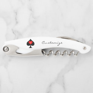 Zwarte koningin van de schoppen Red Heart Thunder_ Kurkentrekker