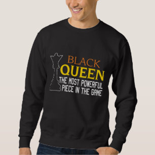 ZWARTE KONINGKONINGIN - machtigste Afrikaanse Amer Trui