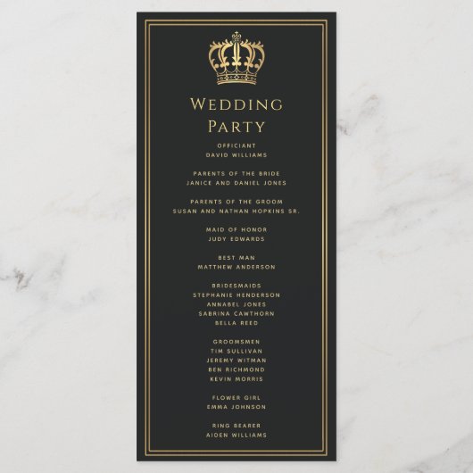 Zwarte Koninklijke Leeuw Middeleeuws Zwaard Weddin Programma (Achterkant)