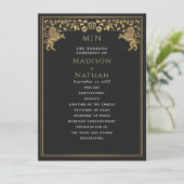 Zwarte Koninklijke Leeuw Middeleeuws Zwaard Weddin Programma (Staand voorkant)