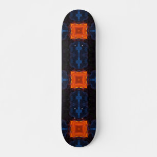 Zwarte koolstof, abstract skateboard, van de soort skateboard