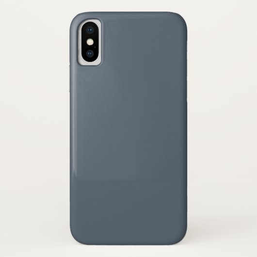 Zwarte koraal (vaste kleur) Case-Mate iPhone case (Achterkant)