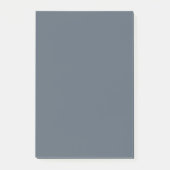 Zwarte koraal (vaste kleur) post-it® notes (Voorkant)