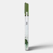 Zwarte kraai in kerstoutfit Case-Mate iPhone case (Achterkant / Links)