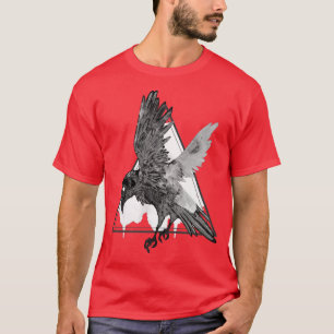Zwarte kraai t-shirt