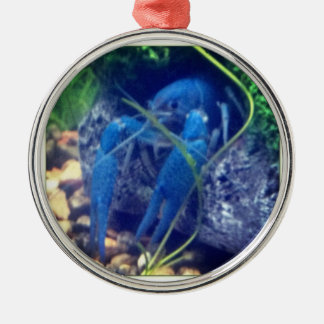 zwarte kreeft metalen ornament