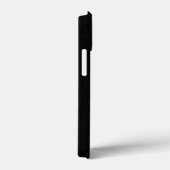 Zwarte krokodil huid print Case-Mate iPhone case (Achterkant / Rechts)