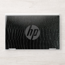 zwarte krokodillenleren HP EliteBook X360 1030 G3/