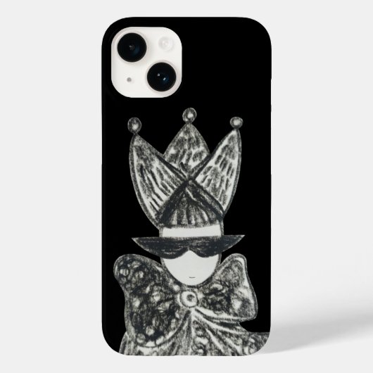 Zwarte kroon, boog en zonnebrillen Case-Mate iPhone case (Achterkant)