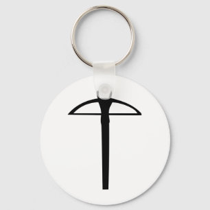 zwarte kruisboog sleutelhanger