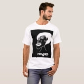 Zwarte kunst 2 t-shirt (Voorkant volledig)