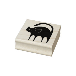 zwarte kunststempel rubberstempel
