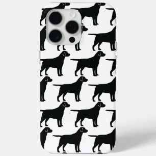 Zwarte Lab hond iPhone 15 Pro Max Hoesje