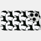 Zwarte Lab hond Case-Mate iPhone Case (Achterkant (horizontaal))